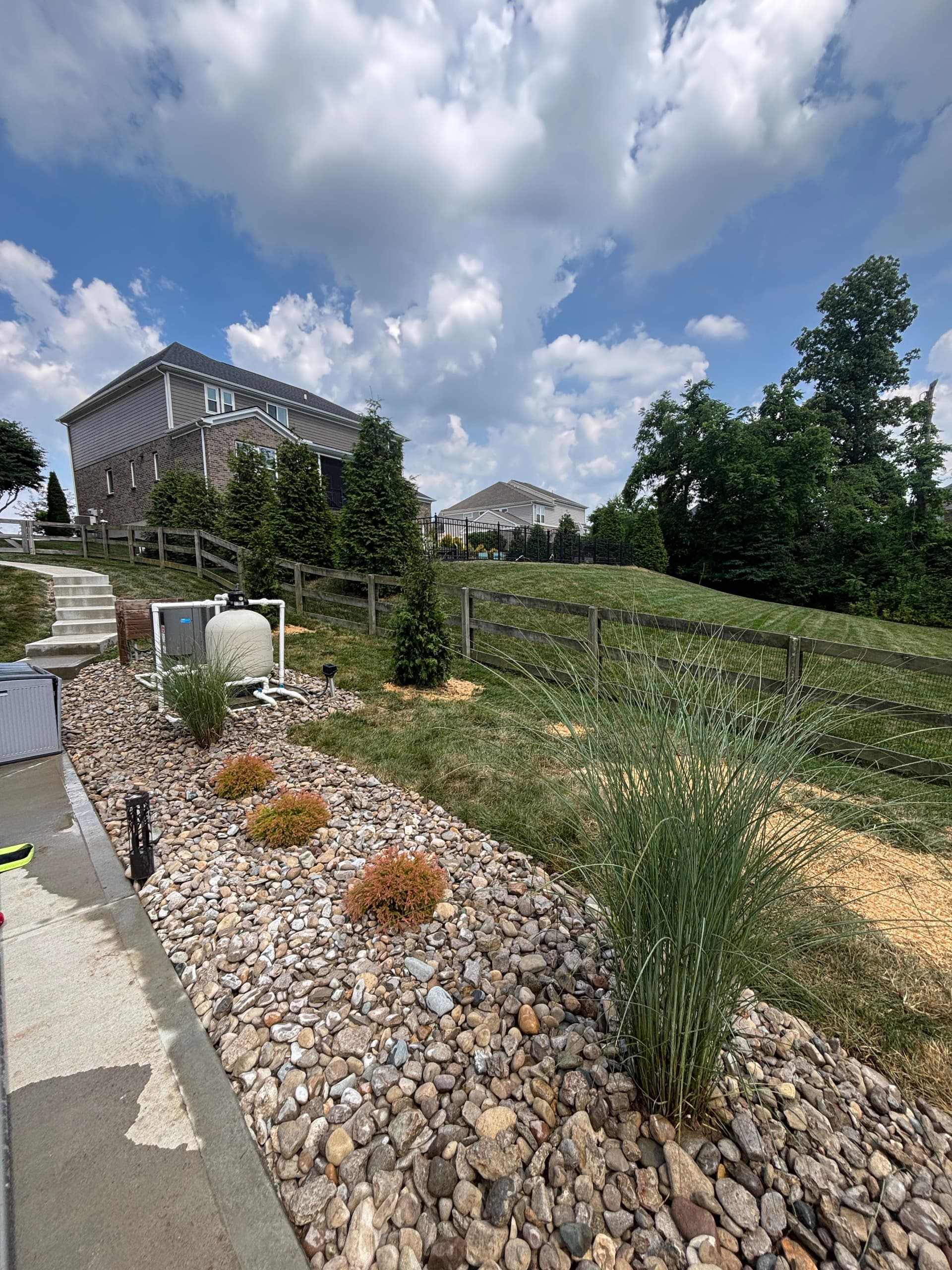 Serene Backyard Transformation in Union, KY