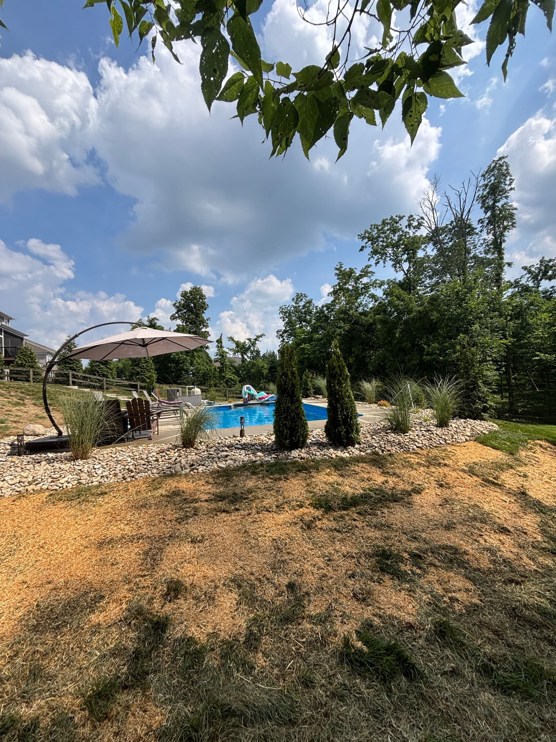 Serene Backyard Transformation in Union, KY