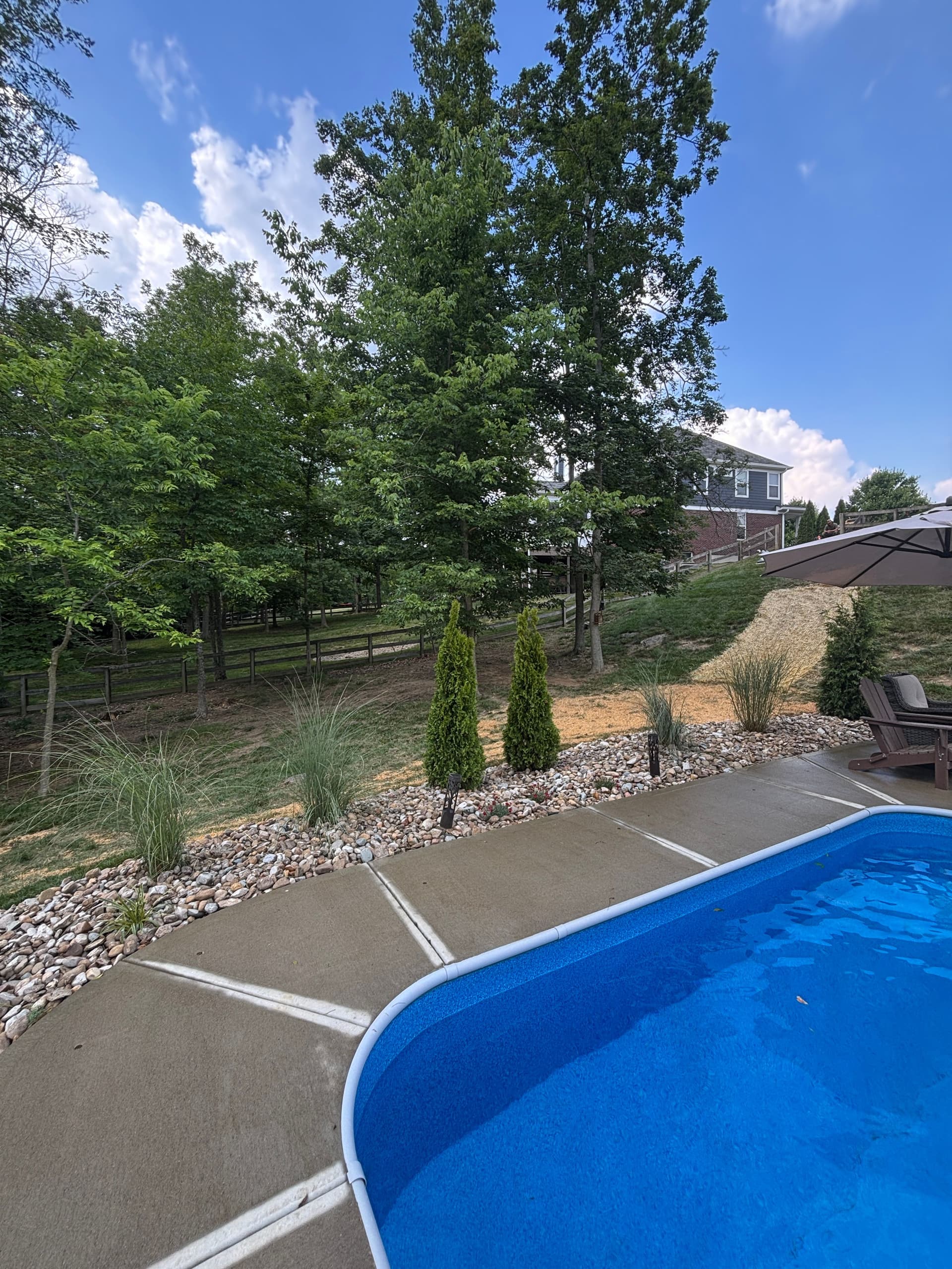 Serene Backyard Transformation in Union, KY