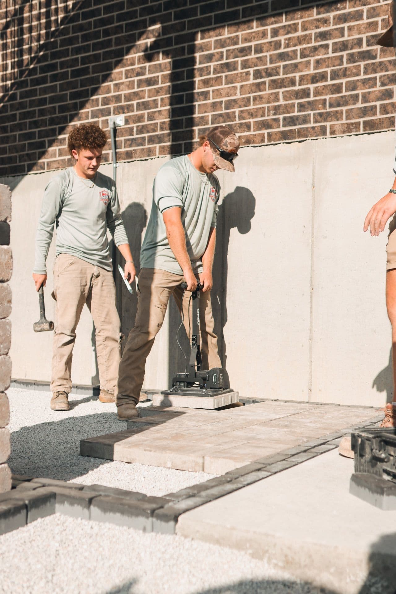 Gallery photos for Precision in Paver Patio Installation: Image #2