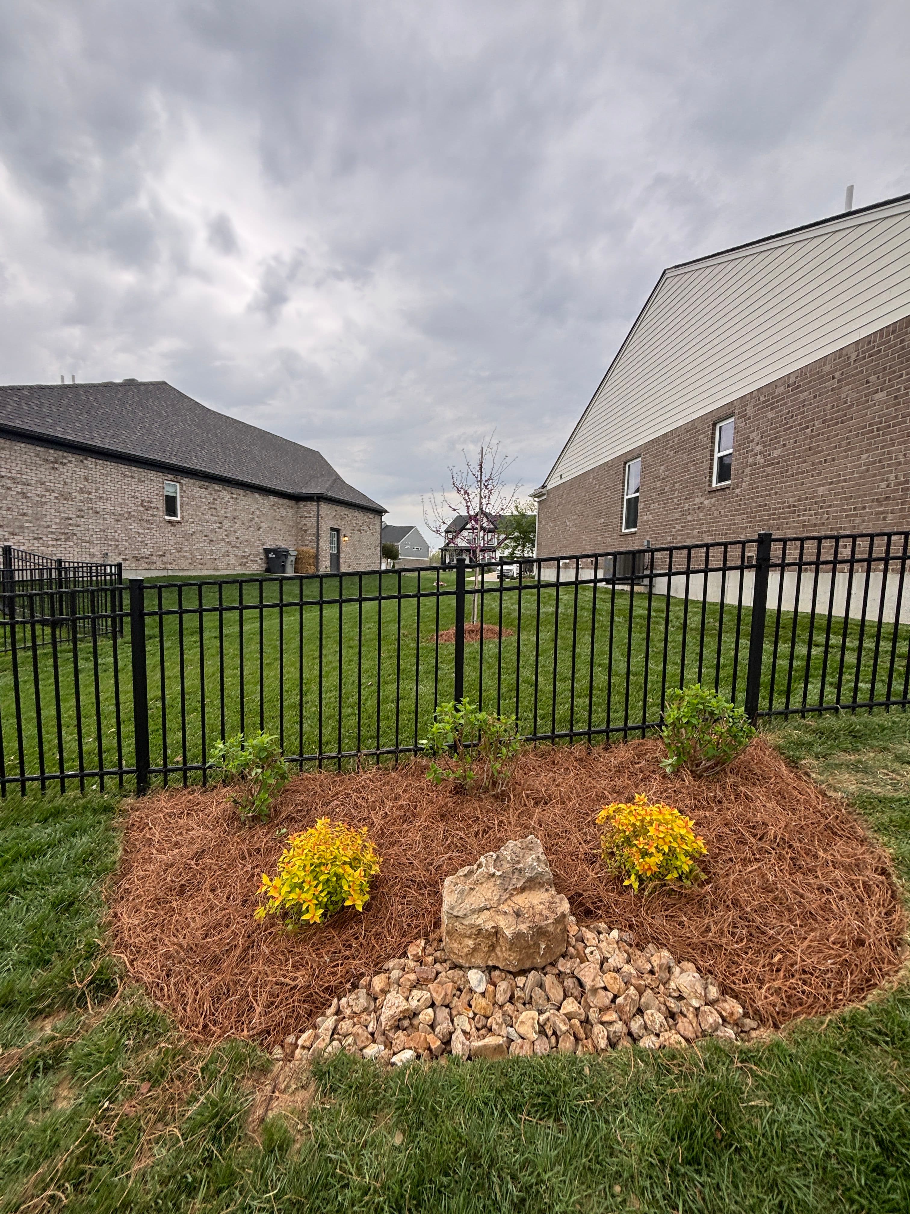 Project 5 New Landscape Beds, Trees, and a Dry Creek Bed Built Right image