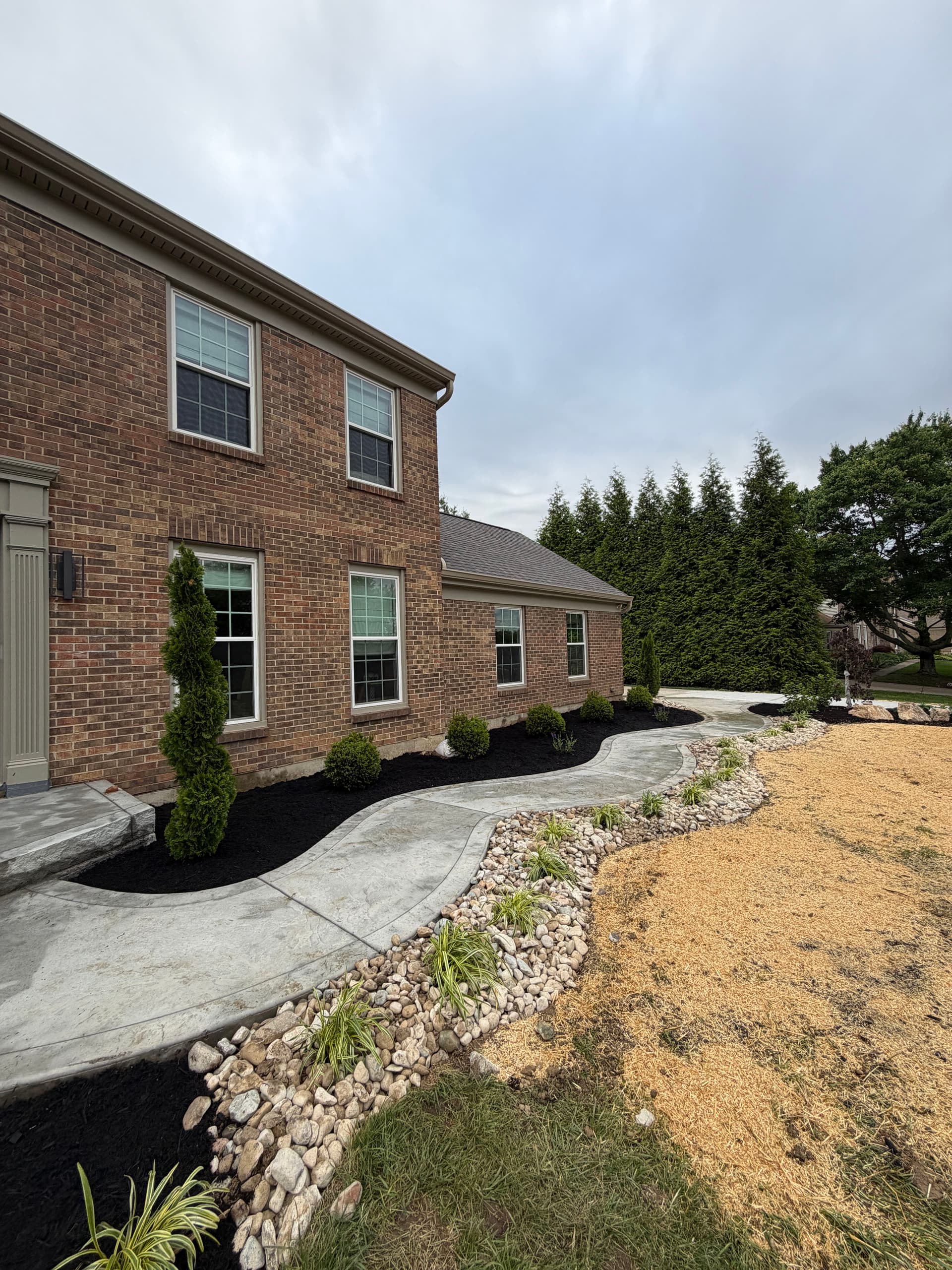 Gallery photos for Full Landscape Redesign and Install in Hebron KY: Image #1