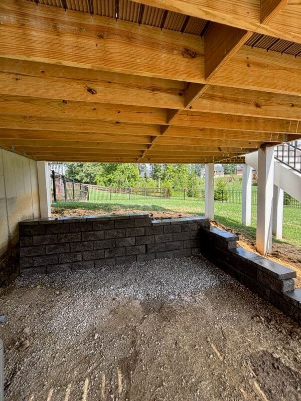 Project Expert Granite Allan Block Retaining Wall in Union KY image