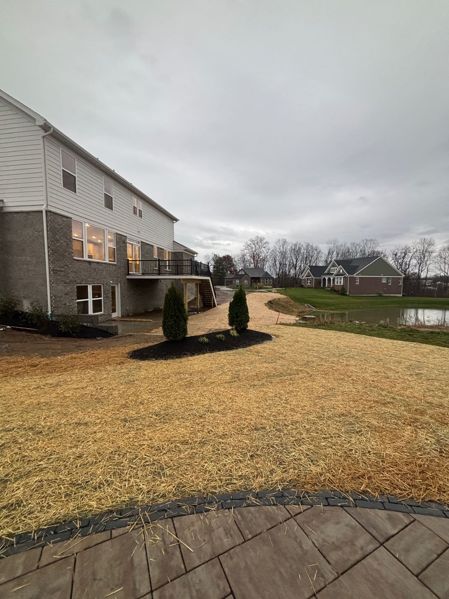 Gallery photos for Union KY Backyard Makeover with Retaining Wall and Paver Patio: Image #8