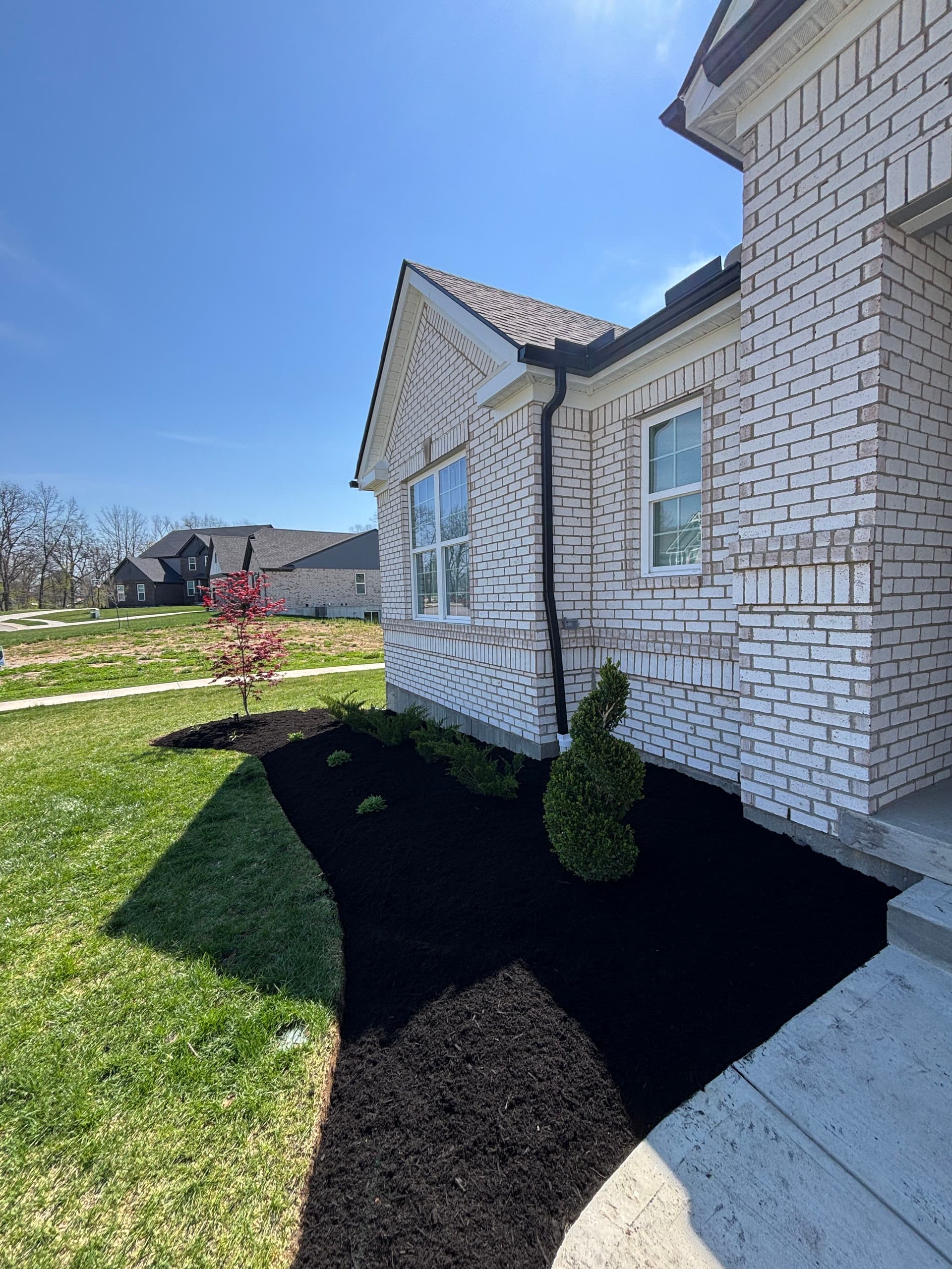 Gallery photos for 5 New Landscape Beds, Trees, and a Dry Creek Bed Built Right: Image #7