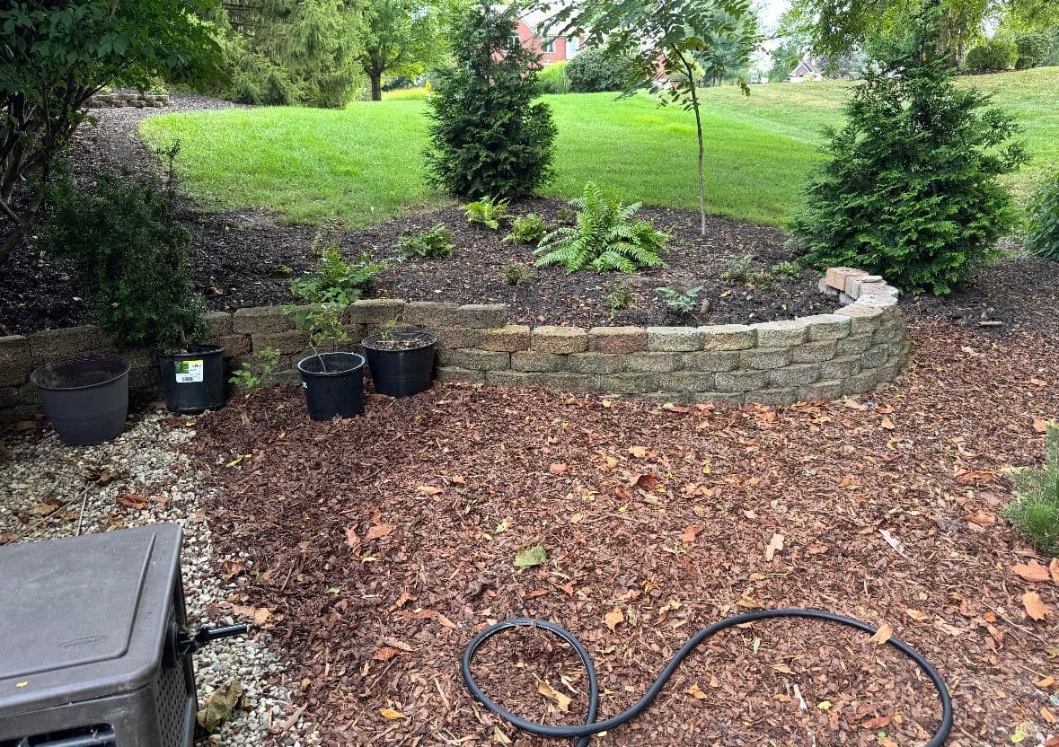 Gallery photos for 5 Retaining Walls Replaced with Allan Block in Hebron KY: Image #9